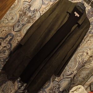 Philosophy Olive Green Long Coat